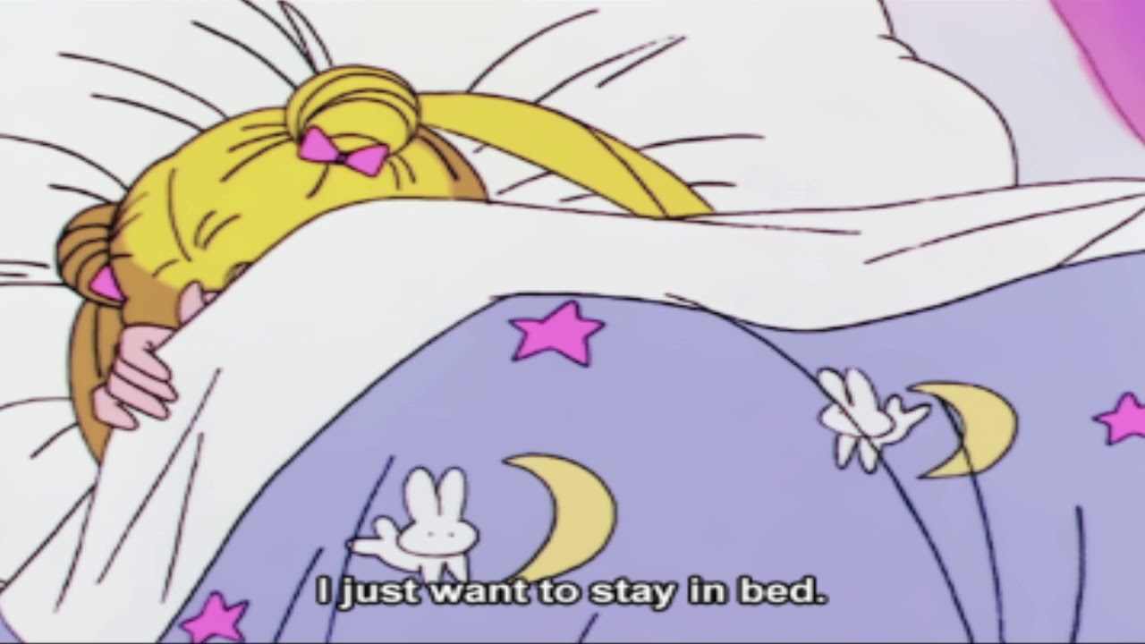 I just want to stay in bed :(