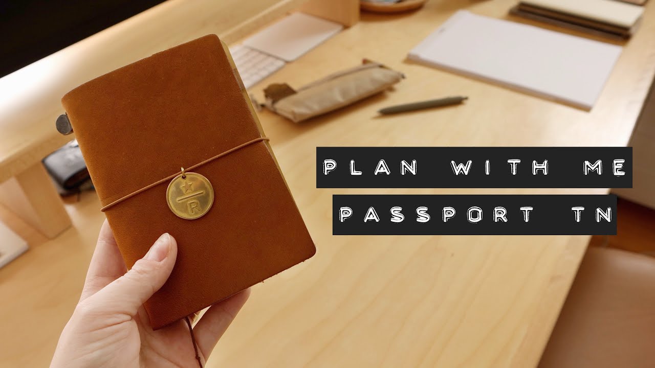 how I&rsquo;m planning my month in my travelers notebook ✸ april plan with me