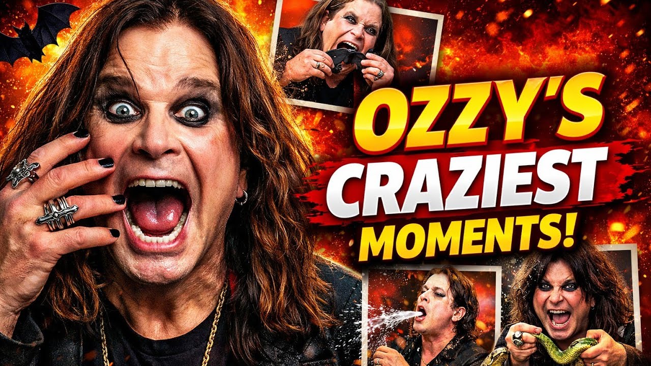 The Wildest Moments From Ozzy Osbourne's Life!