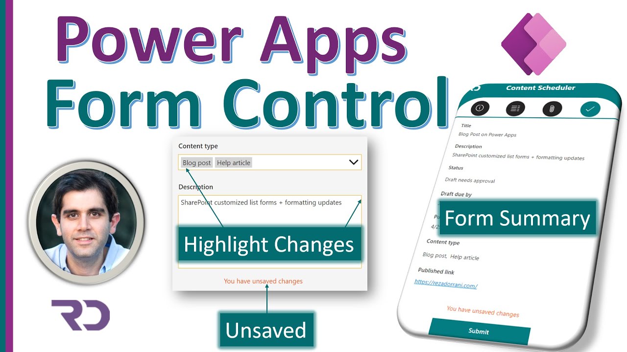 Power Apps Forms - Updates, Unsaved & Submit Confirmation