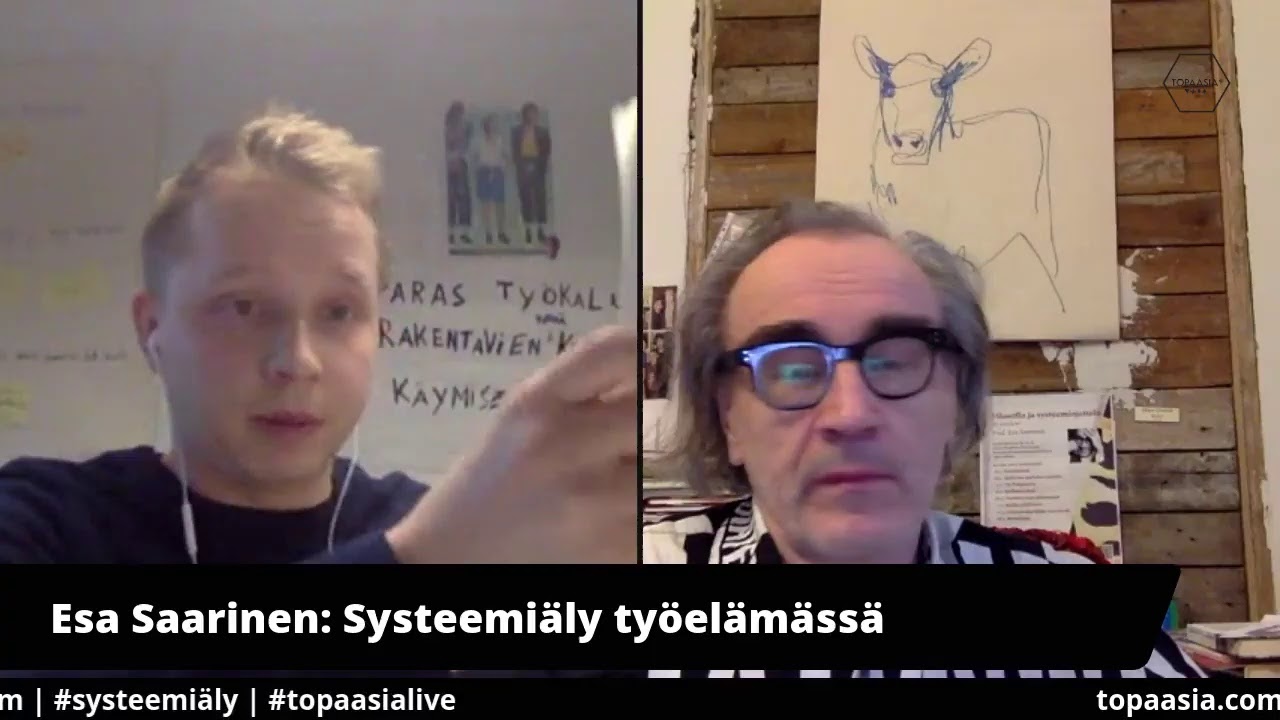 Esa Saarinen: Systeemi&auml;ly ty&ouml;el&auml;m&auml;ss&auml; - Osa 2