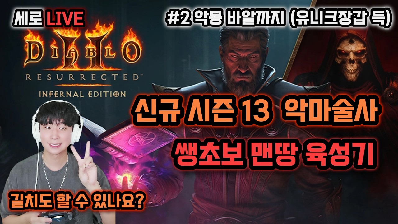 디아2 쌩초보의 악마술사