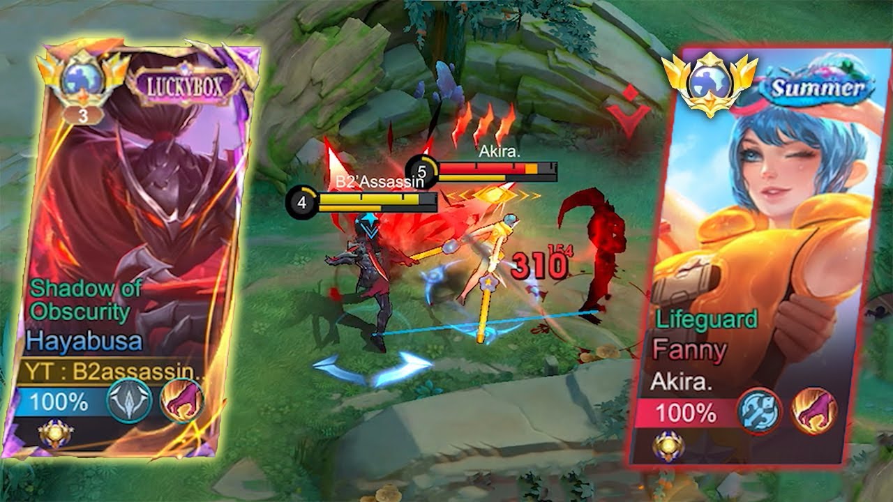 HAYABUSA VS  GOD FANNY AKIRA |HAYABUSA BEST SOLO RANK COMEBACK🔥