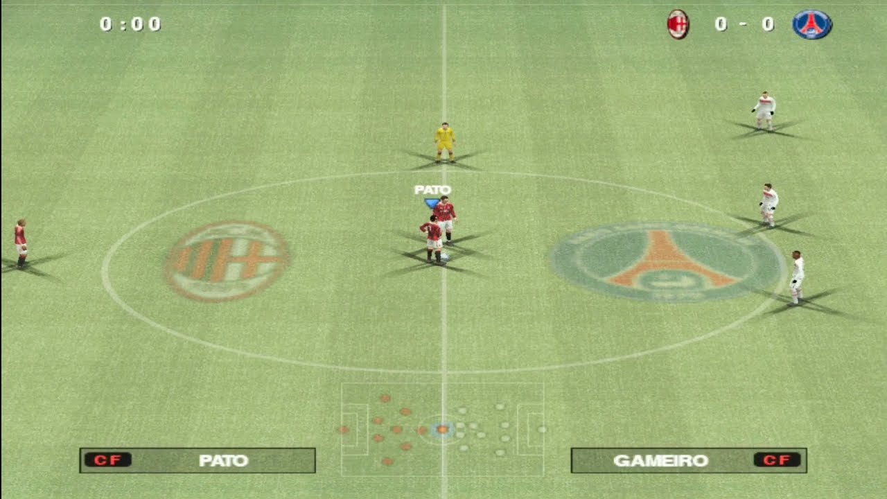 Winning Eleven 2012 AC Milan vs PSG 