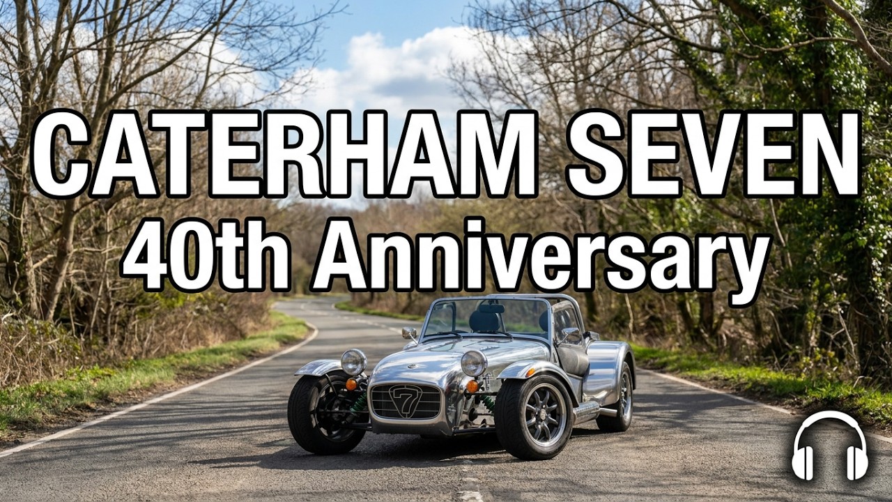 ケータハム セブン Caterham Seven 40th エンジンサウンドとホイルスピン 🎧