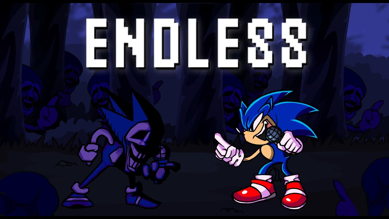 FNF Endless but Sonic Sings it! (Sonic Vs Majin Sonic)