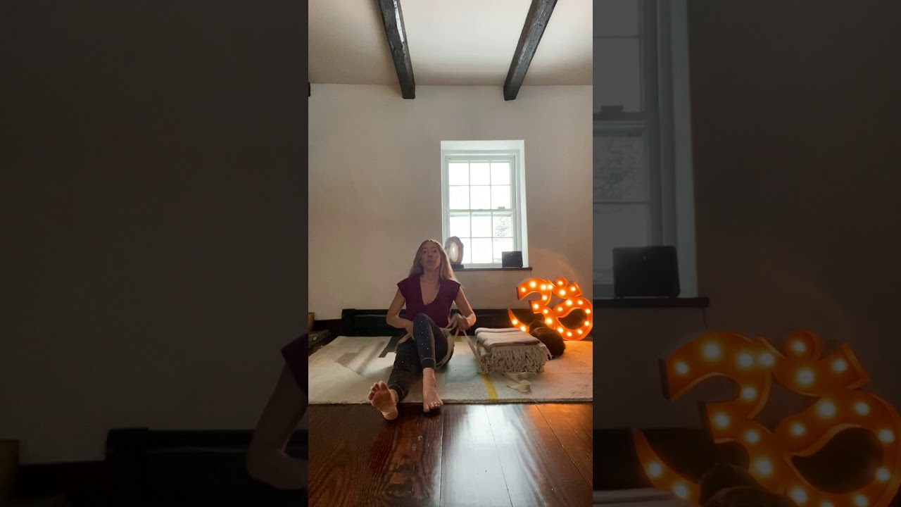 Yoga for the Back & Shoulders with “Yoga Snow Angels”