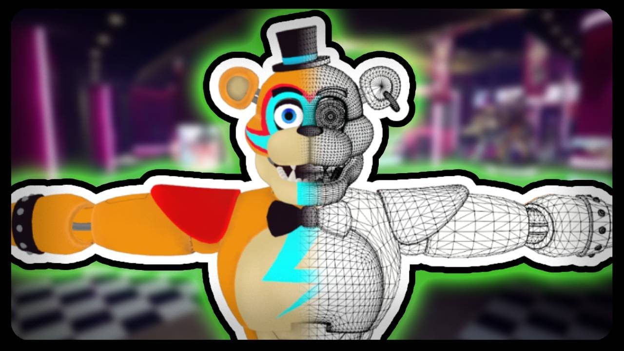 Демонстрация моделей FNAF SB Animatronic (часть 1)