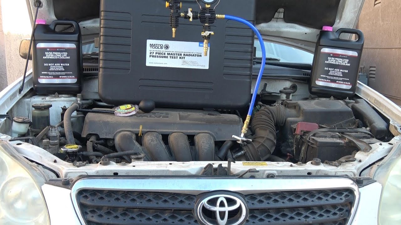 Комплект для слива и заправки охлаждающей жидкости Matco Master для Toyota Corolla CE 2005 года в...