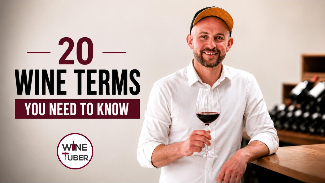20 wine terms you need to know! Essential guide to wine terminology.