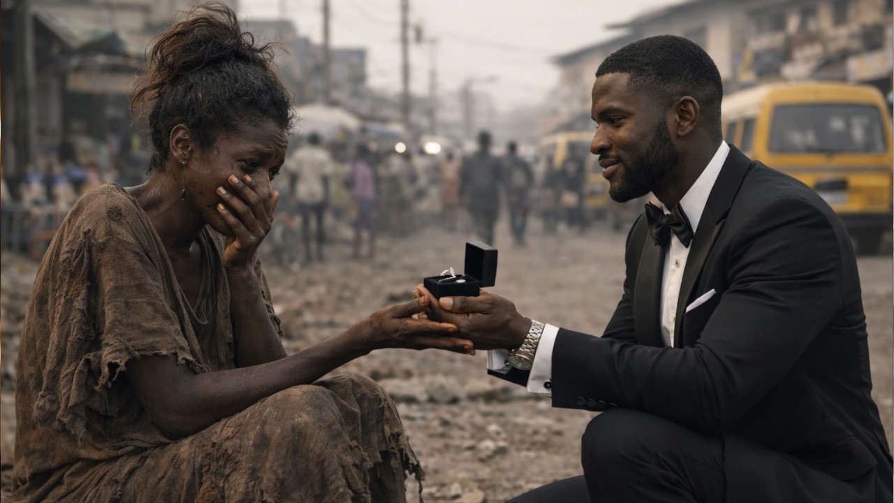 Handsome Billionaire Propose To A Homeless Woman, What Happened Next Shocked Everyone