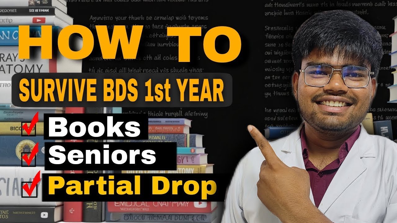 📚 Best Books for 1st Year BDS Students | Full Guide for Anatomy, Physiology & Biochemistry