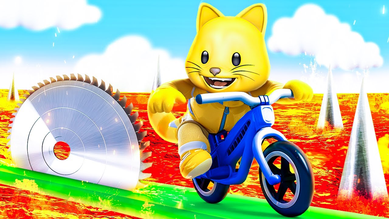 ROBLOX Obby, But You're on a Bike?!