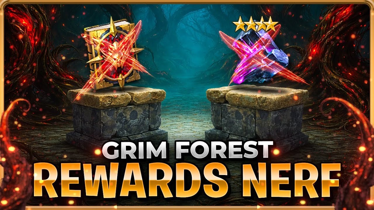 R.I.P What Is Plarium Doing With The Grim Forest Rewards?? Raid: Shadow Legends