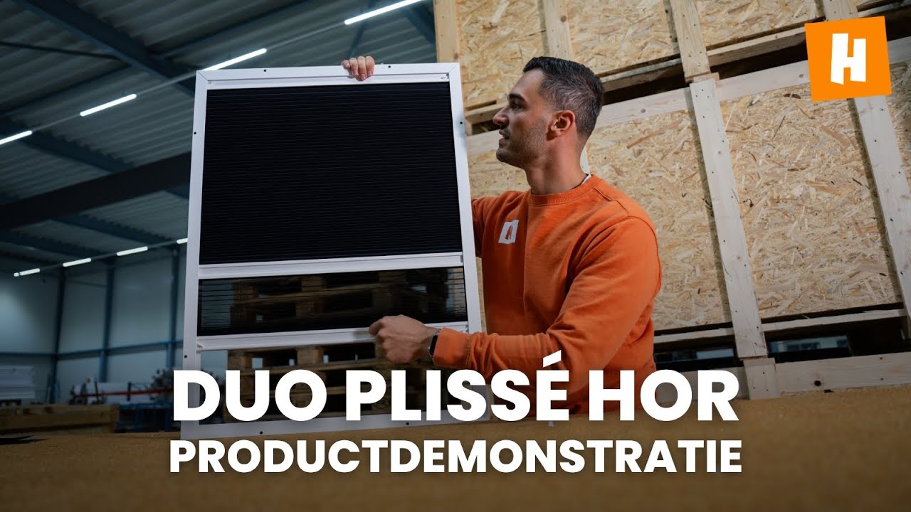 Duo plissé hor: hor en verduistering in één – Dé perfecte oplossing voor je slaapkamer!