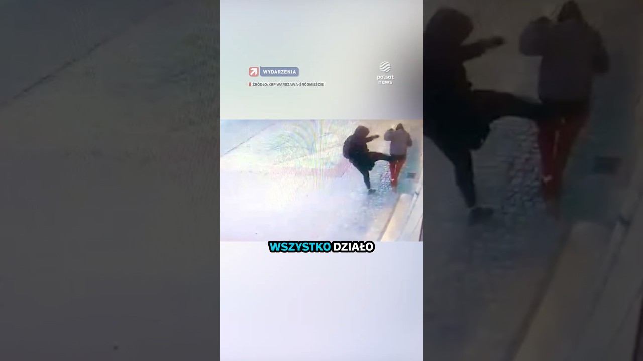 Brutalny atak w centrum Warszawy. Kobieta pobita na ulicy