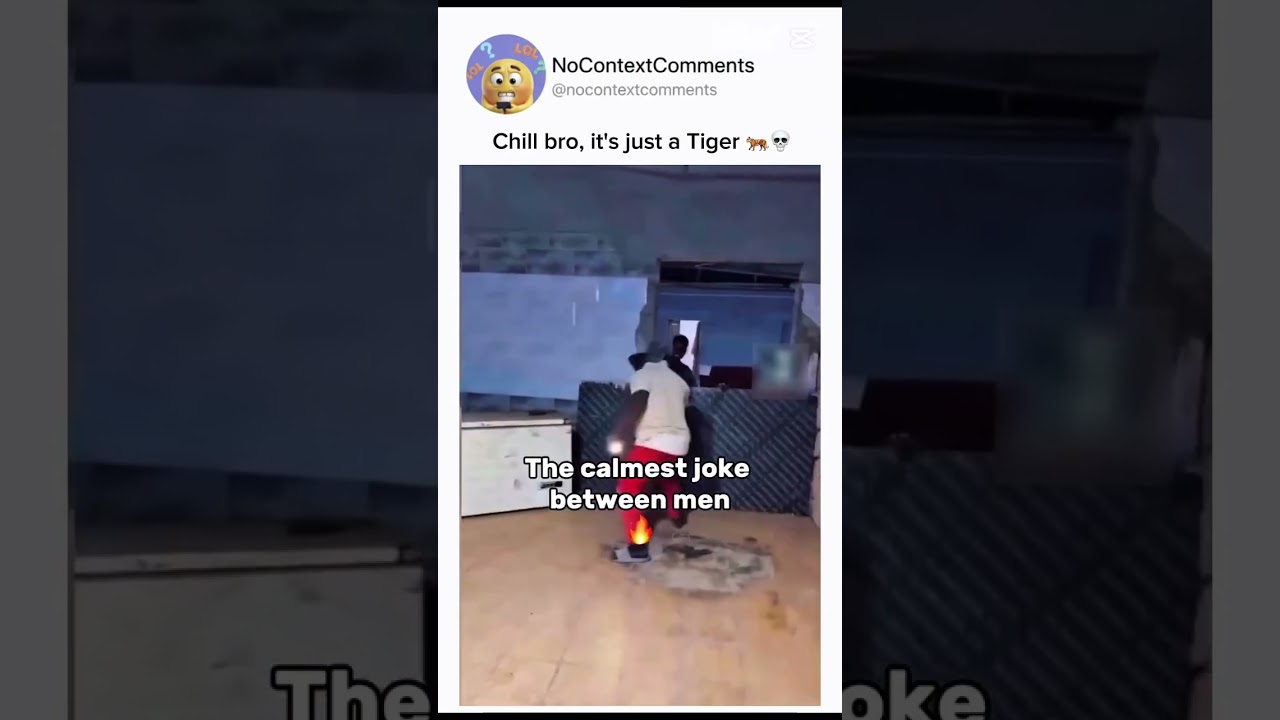 Bro really said "It's just a prank" and released a whole predator 🐅💀 