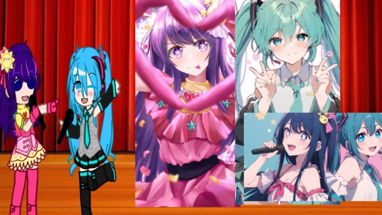 oshi no ko react to hatsune miku and ai hoshino