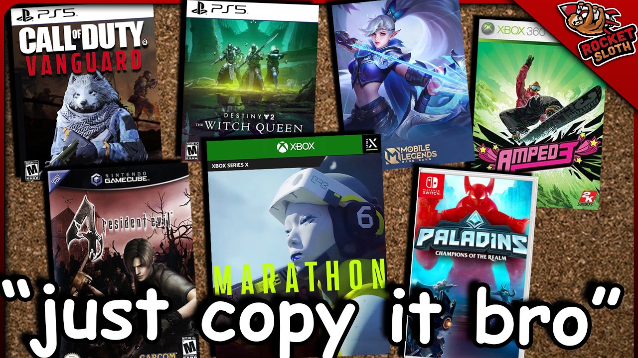 when video games get caught stealing…