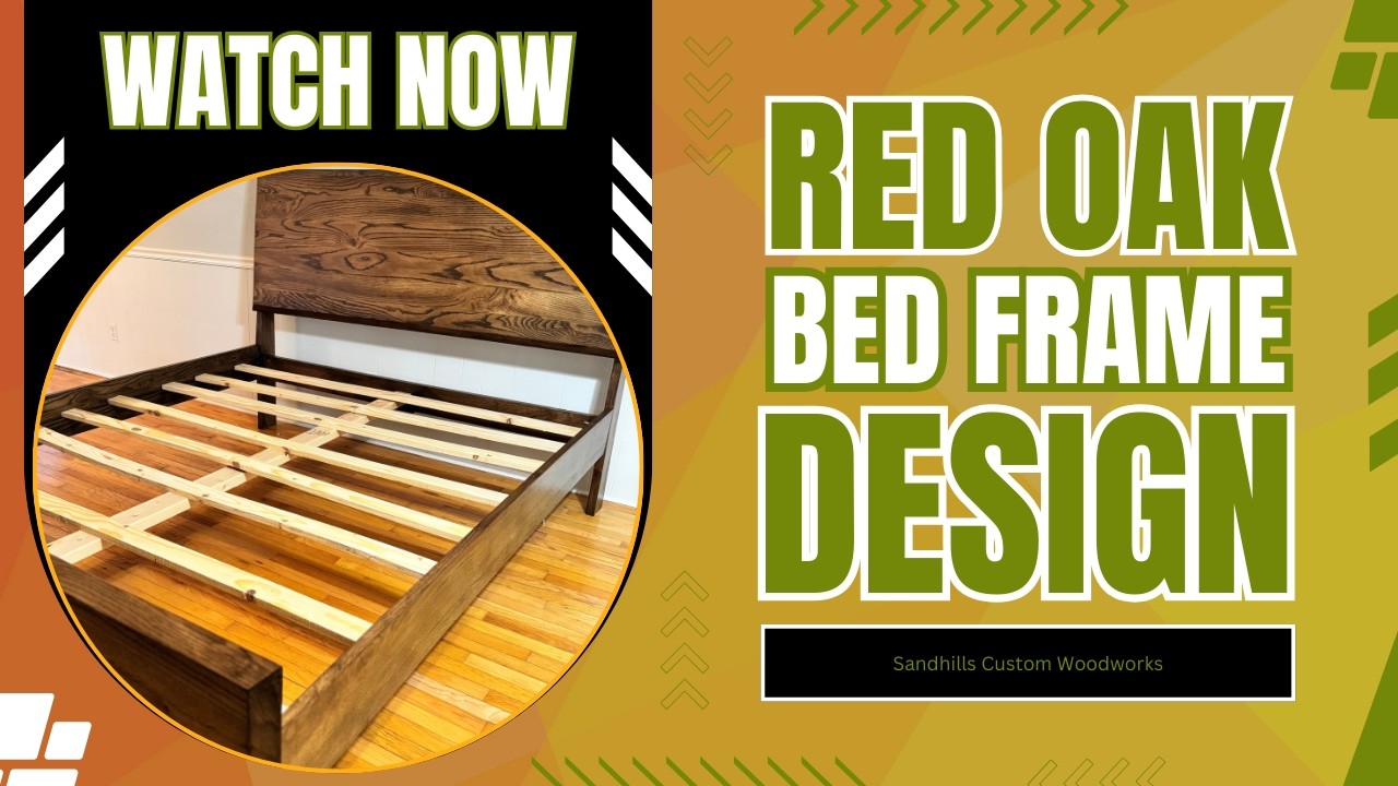 This Red Oak Bed Frame Will Last 100 years