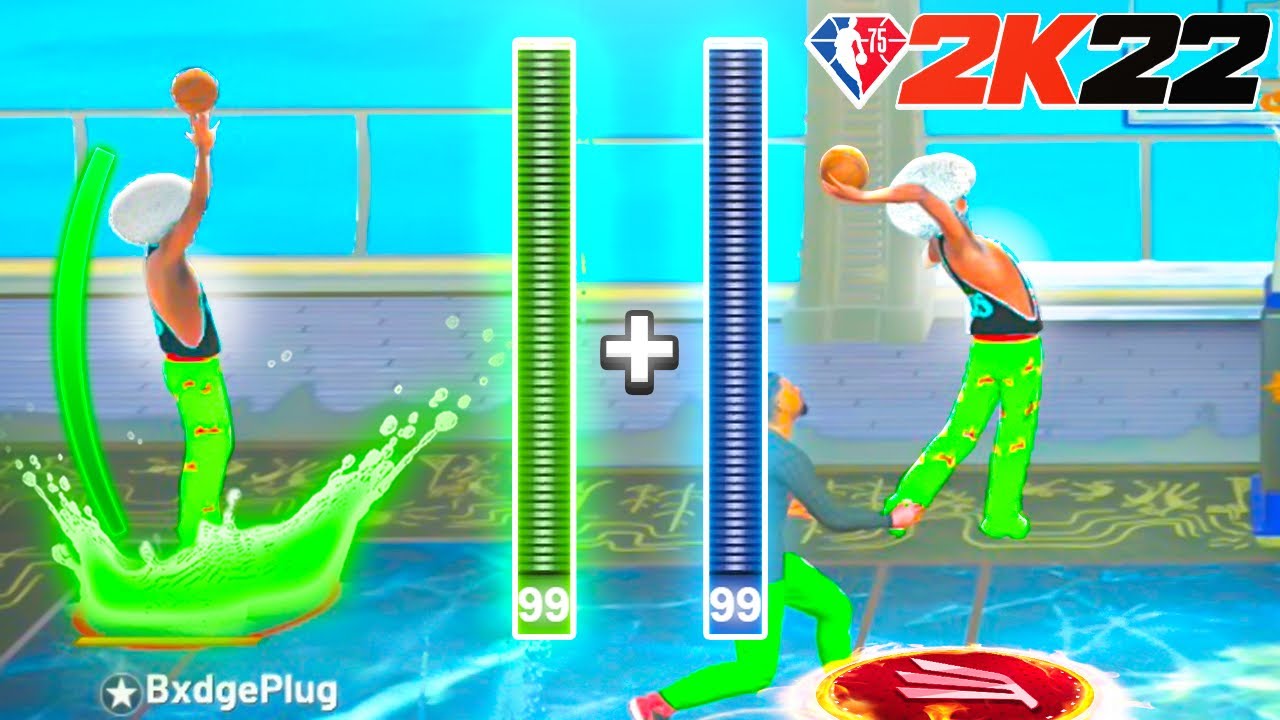 99 3-очковый рейтинг + 99 Драйв-данк — это супермощно в NBA 2K22
