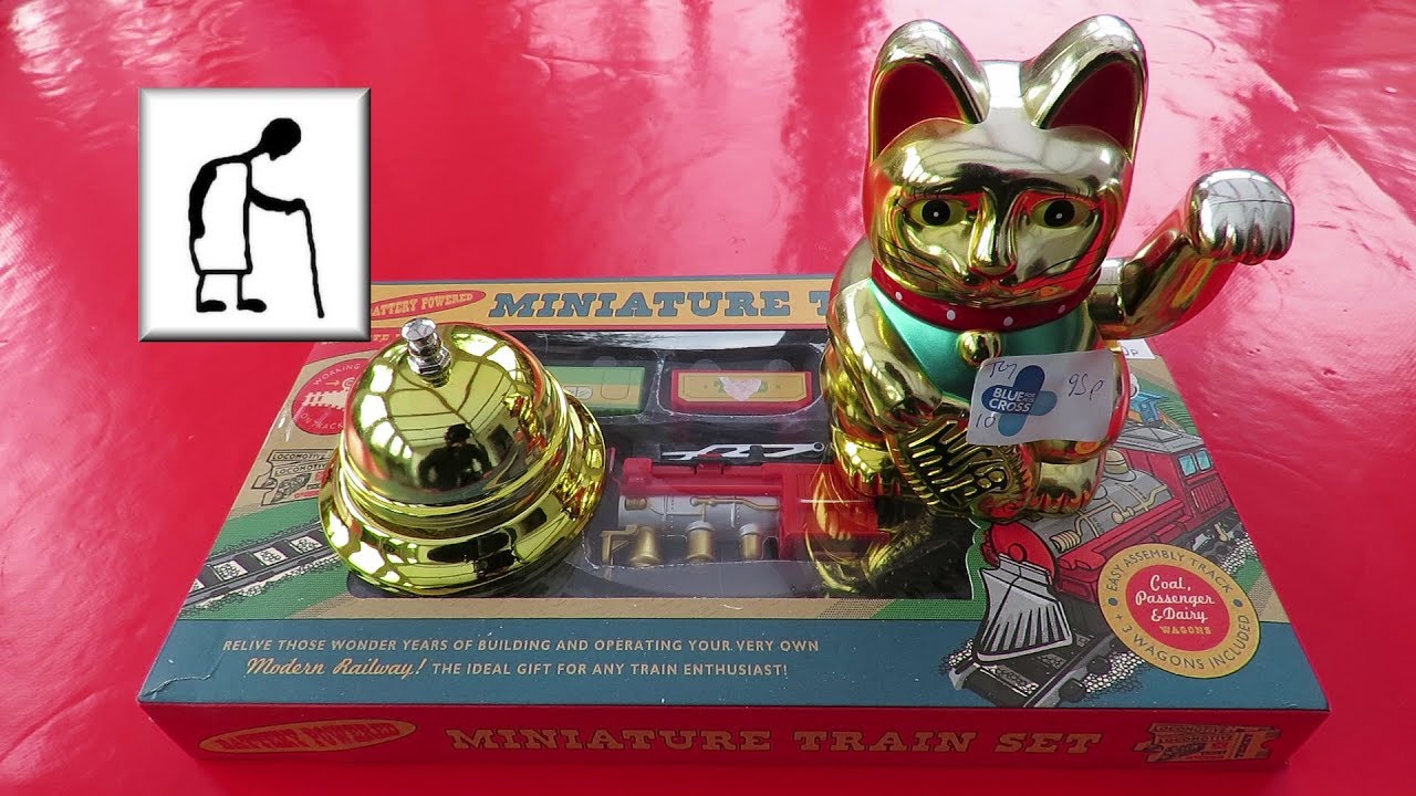 CSGOG Bell Waving Cat Train Set 180312 Yate