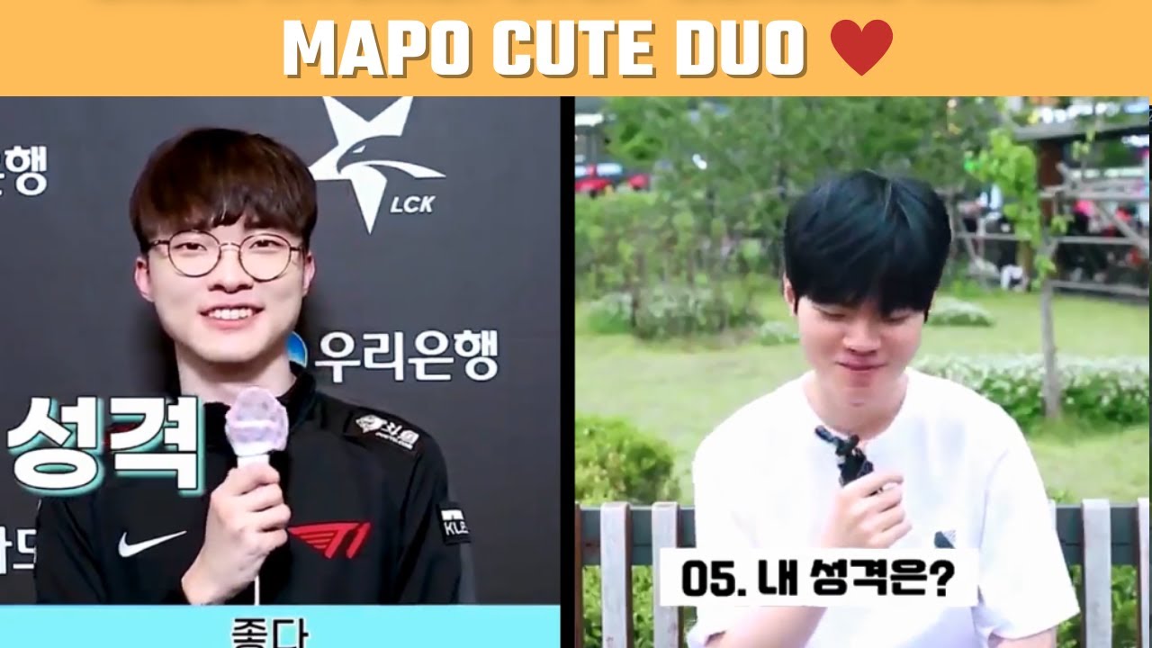 Faker & Deft aka Mapo Duo: Ambiguous relationship =)) | LOL cute moments