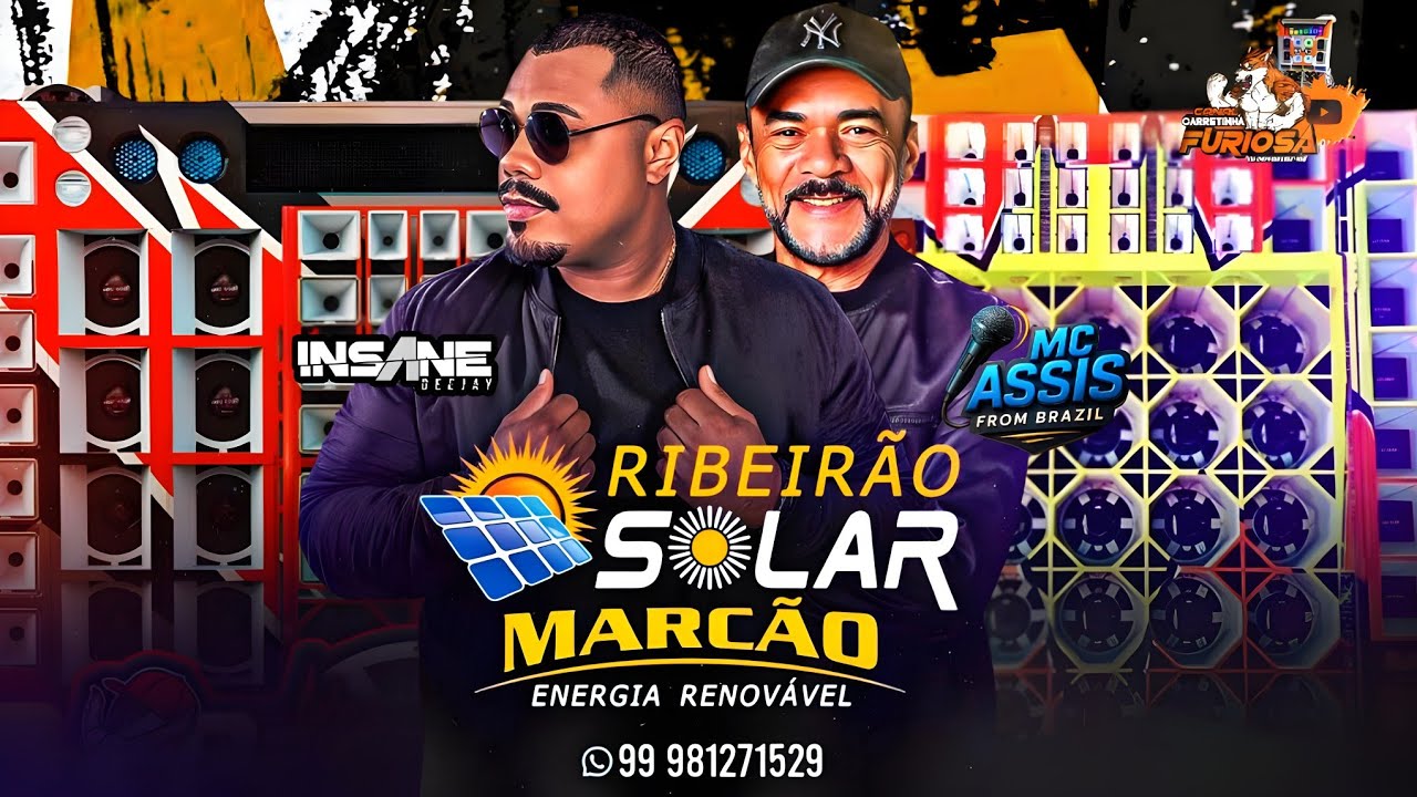 CD AO VIVO RIBEIRÃO SOLAR MARCÃO  INSANE DJ E MC ASSIS FOR BRASIL 