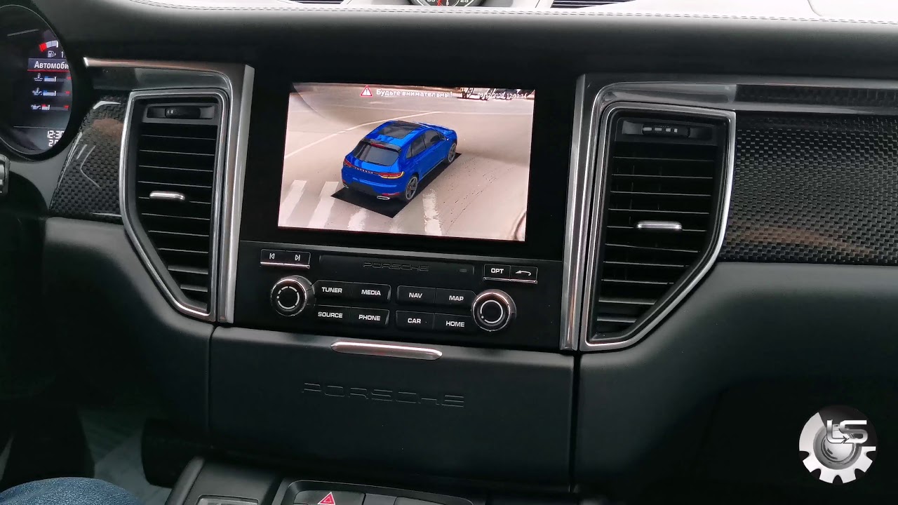 Porsche Macan камеры 360 3D
