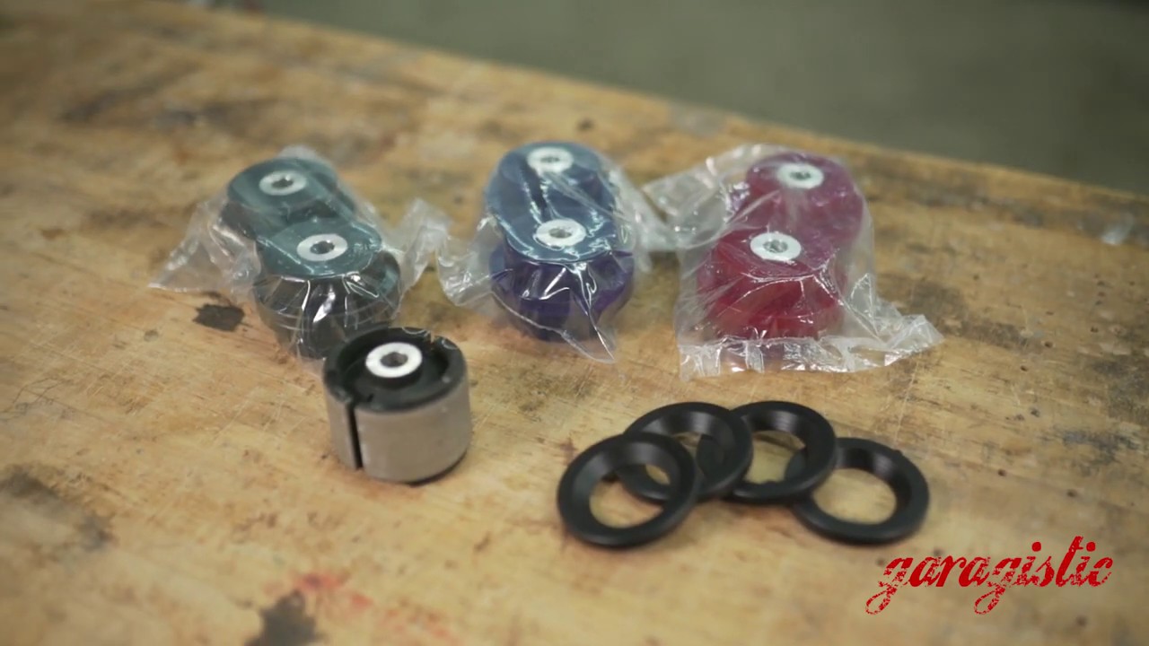 E36 E46 Trailing Arm Bushings (RTABs) and limiter shims: Overview