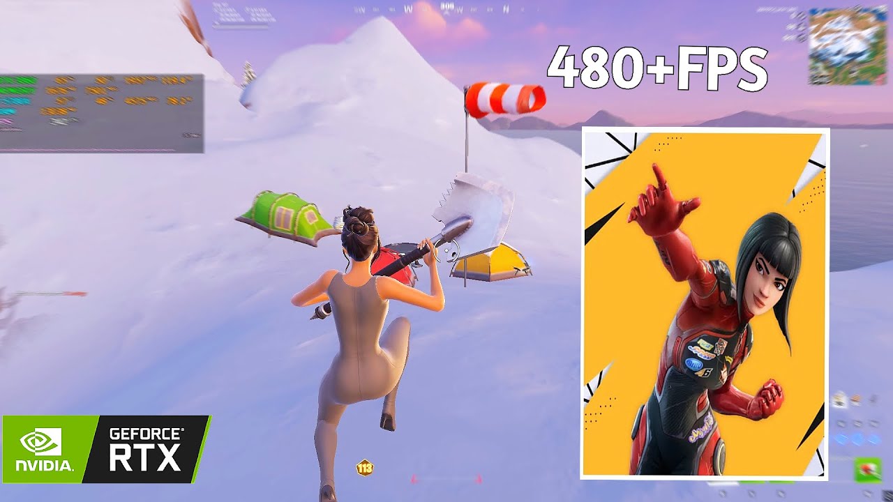 RTX 3060 + Ryzen 7 5700x | Solo Series Victory Cash Cup | Performance Mode | 480+FPS | 1080p