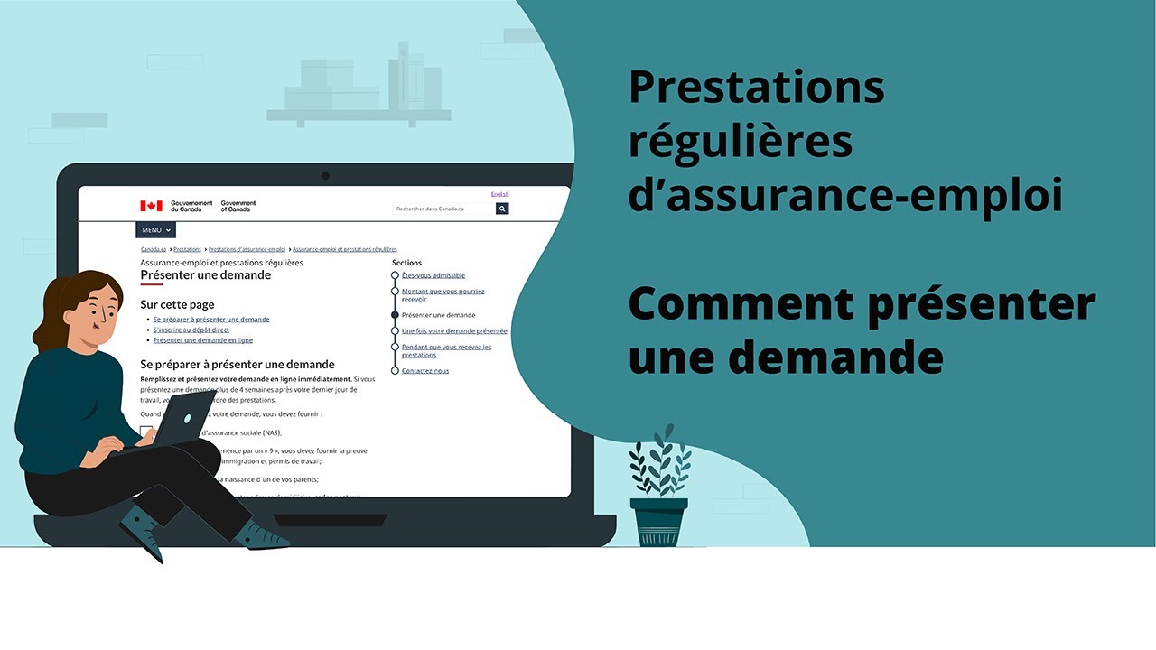 Demander des prestations régulières d’assurance-emploi