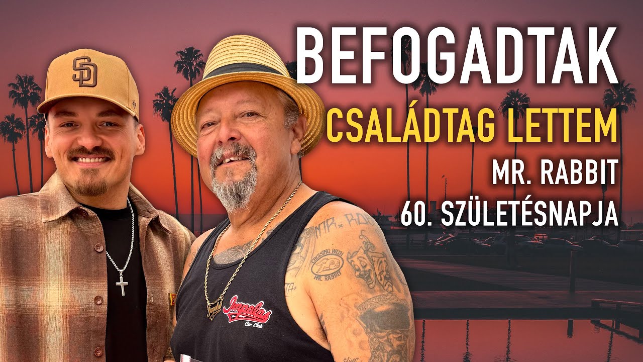 Befogadott egy Chicano család – Mr. Rabbit 60. születésnapja (AMERIKALAND #1)