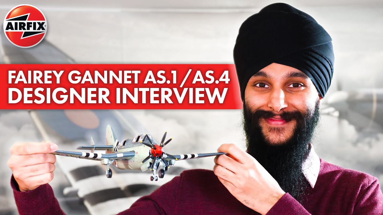 AIRFIX |  Fairey Gannet AS.1/AS.4 1:48 Scale (A11007) Designer interview!