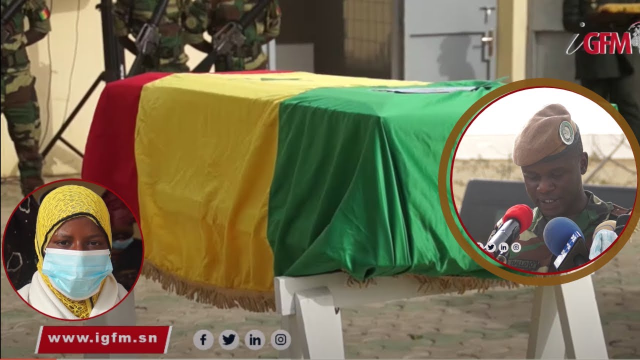 La poignante levée du corps des Jambaars tombés au front !!!!
