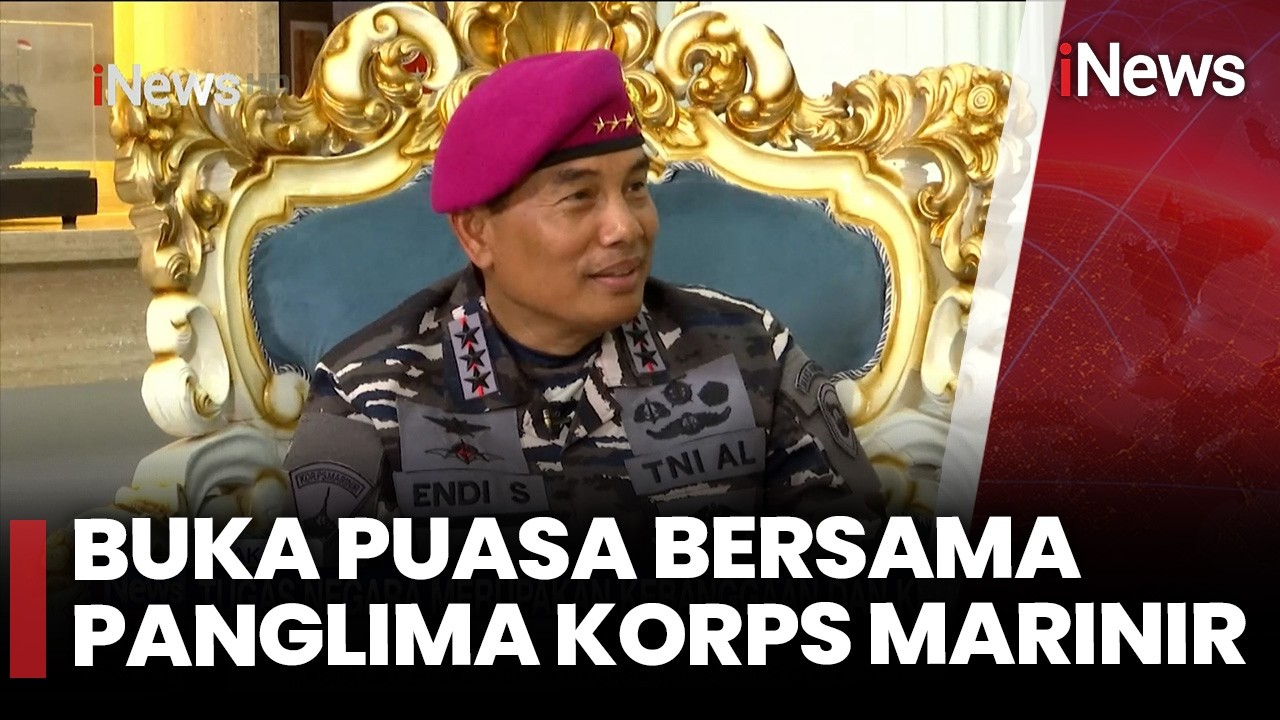 Buka Puasa Bersama Tokoh - Panglima Korps Marinir Letjend TNI (Mar)  Endi Supardi