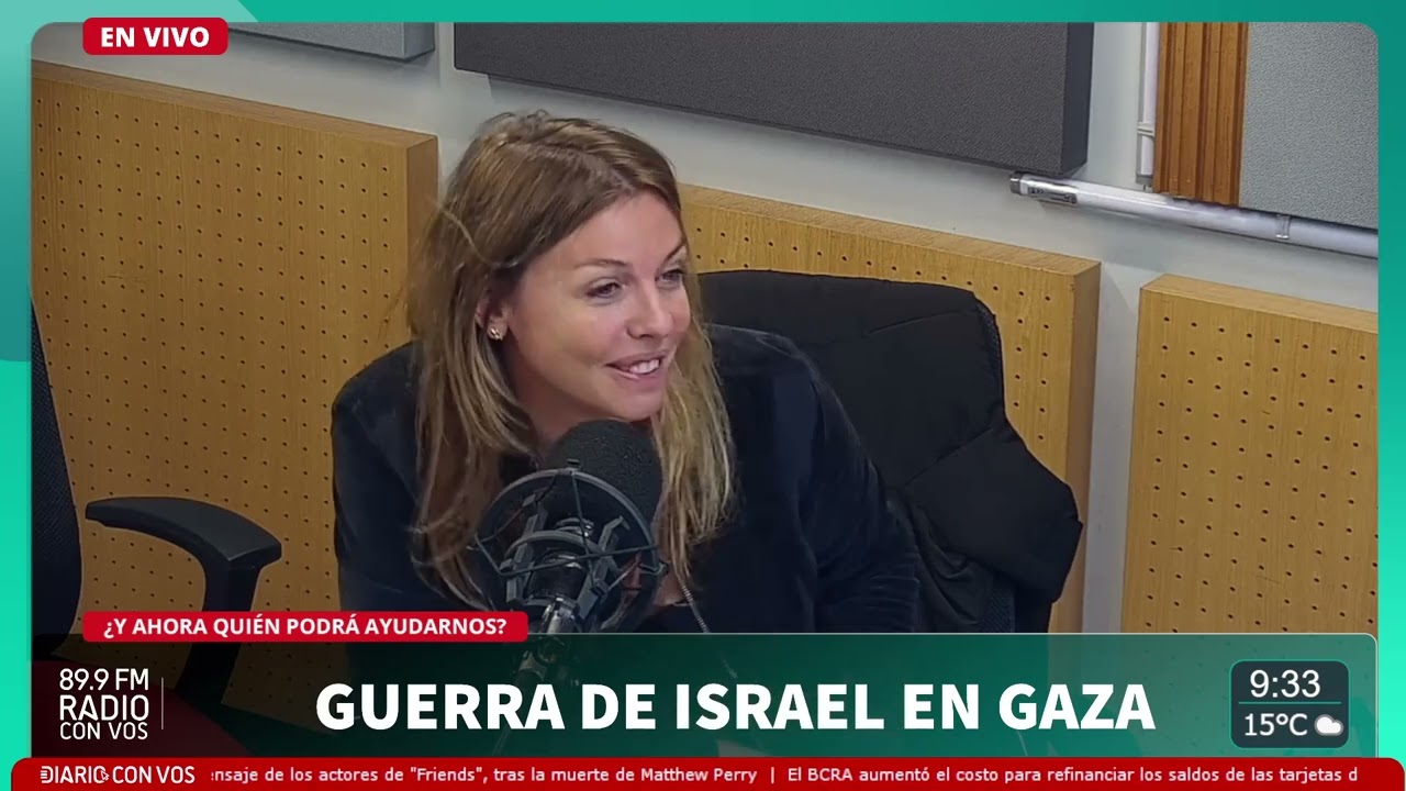 Teresa Bo regresó de Israel tras el conflicto en Medio Oriente