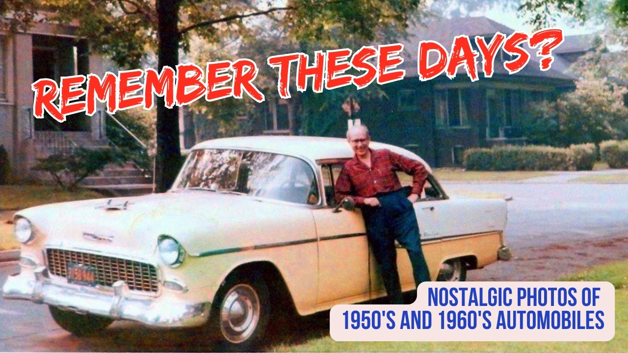 Cars and Trucks from the 1950s and 1960s! Do you remember the good old days?