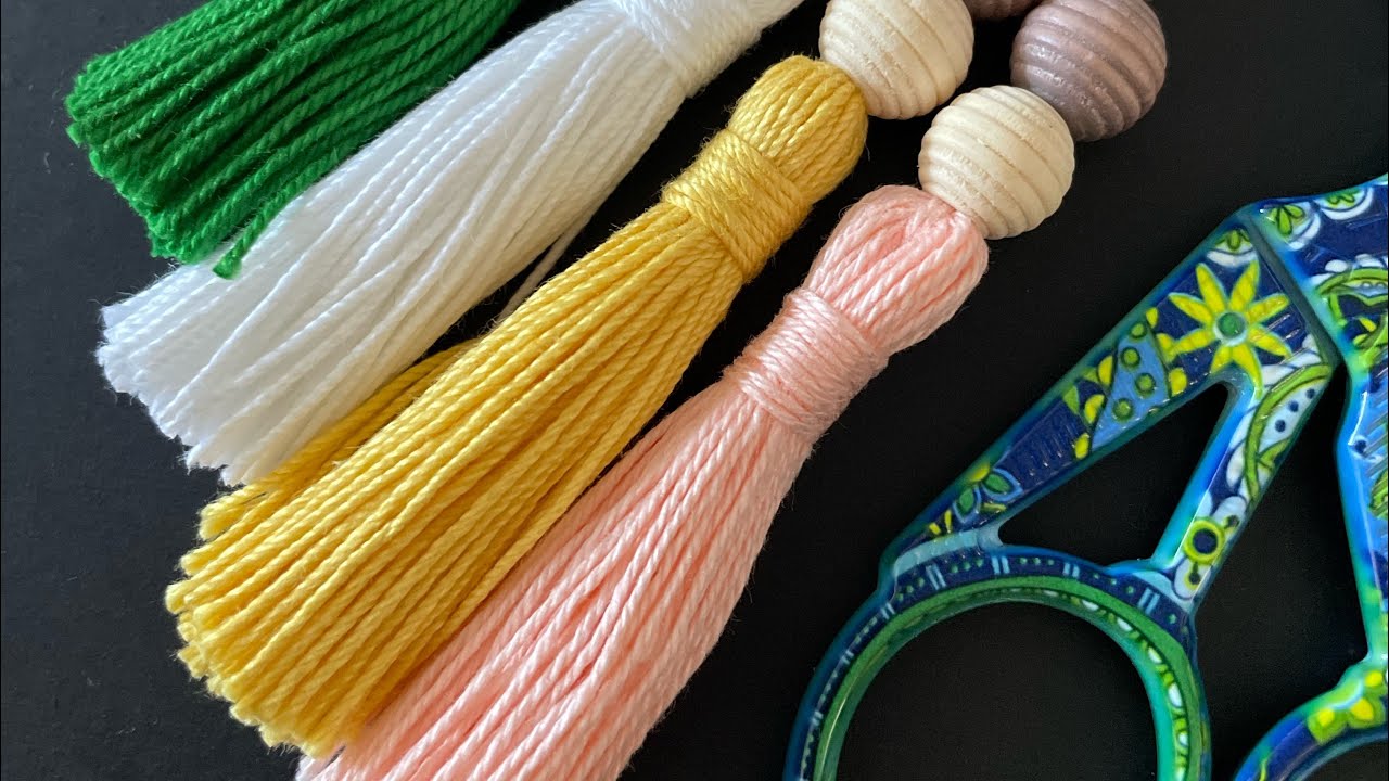 БУДЬ-ЯКА ПРЯЖА ідеальні китиці (кутасики)| кисточки из ниток | how to make the tassel