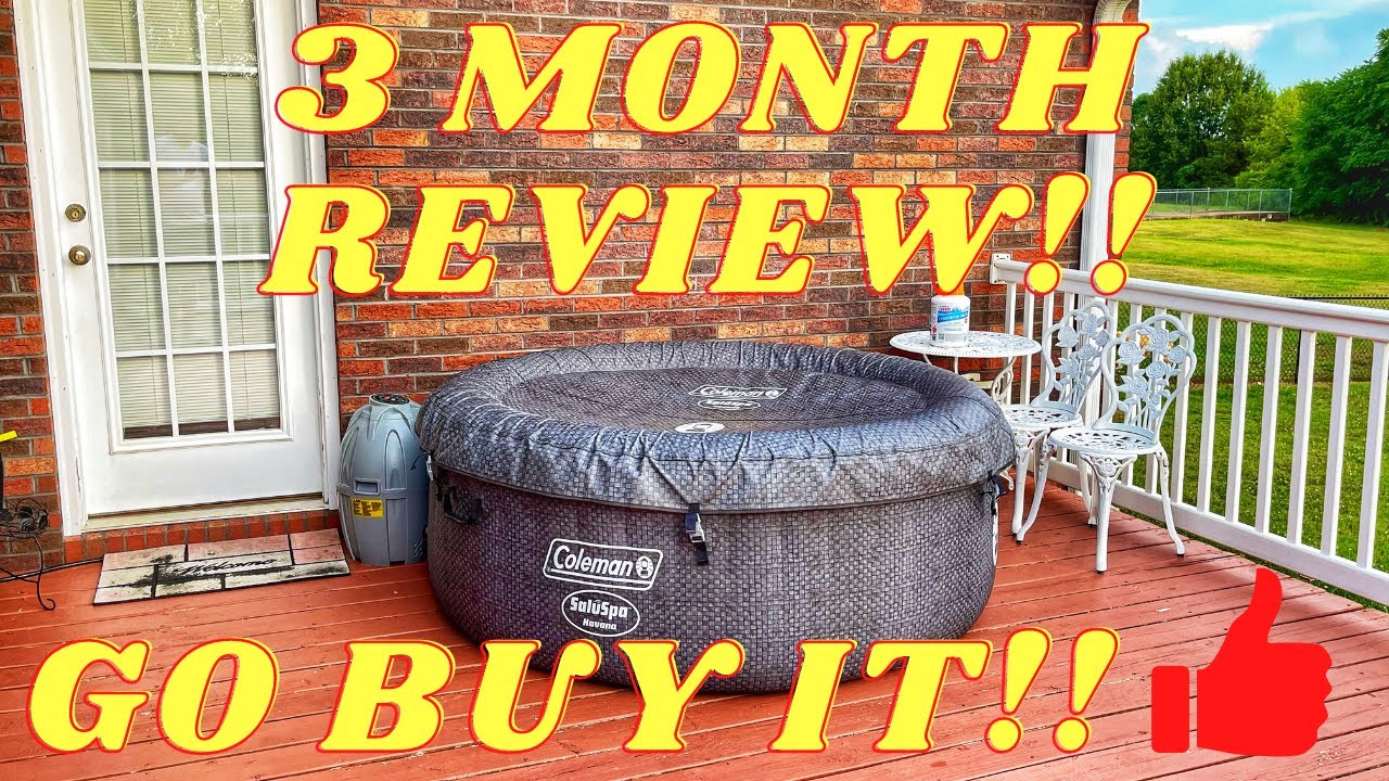 Coleman Saluspa Inflatable Hot Tub - 3 Month Review