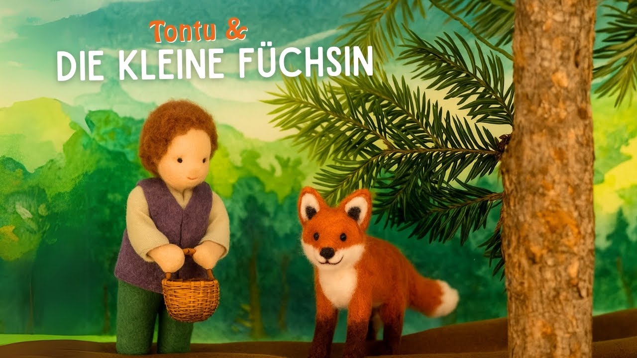 Tontu trifft die kleine Füchsin 🦊 | Puppentheater-Märchen für Kinder