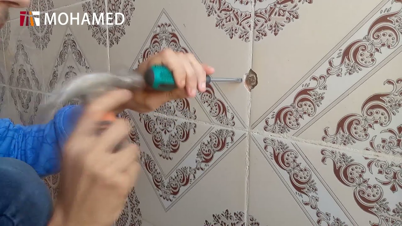 طريقة تركيب صنبور الماء (روبني)