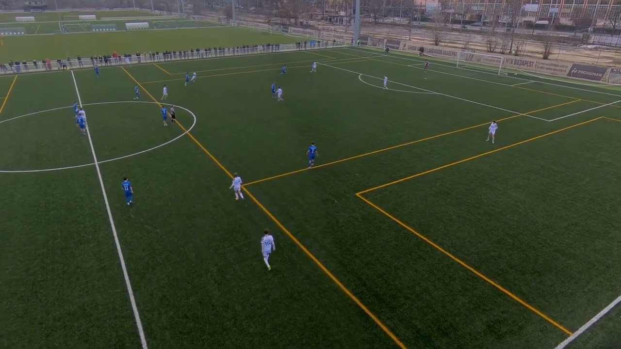 Barnabás Mészáros 2010 CB vs MTK U16 - All touches