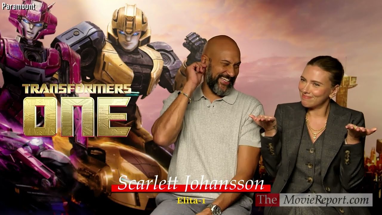 TRANSFORMERS ONE interviews Chris Hemsworth,Brian Tyree Henry,Scarlett Johansson, Keegan-Michael Key