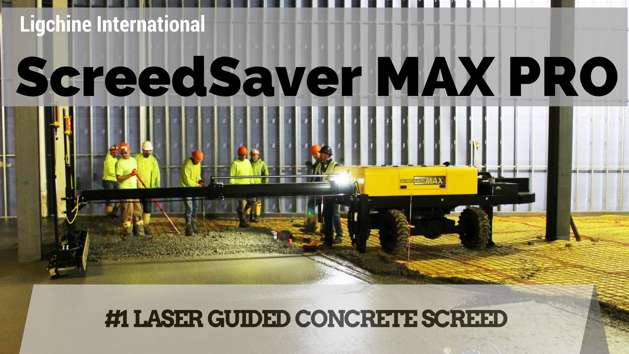 Maneuver Around Stick-ups: Watch Ligchine's SCREEDSAVER MAX PRO Perform Around Multiple Stick-ups