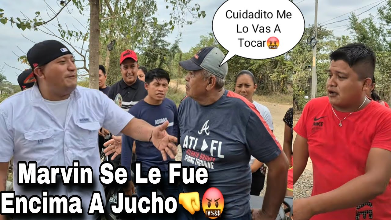Jucho Detras De Don Lino Se Escondio Marvin  Conto Todo Lo Que Jucho Anaba Habladon En Otro Lado🤬