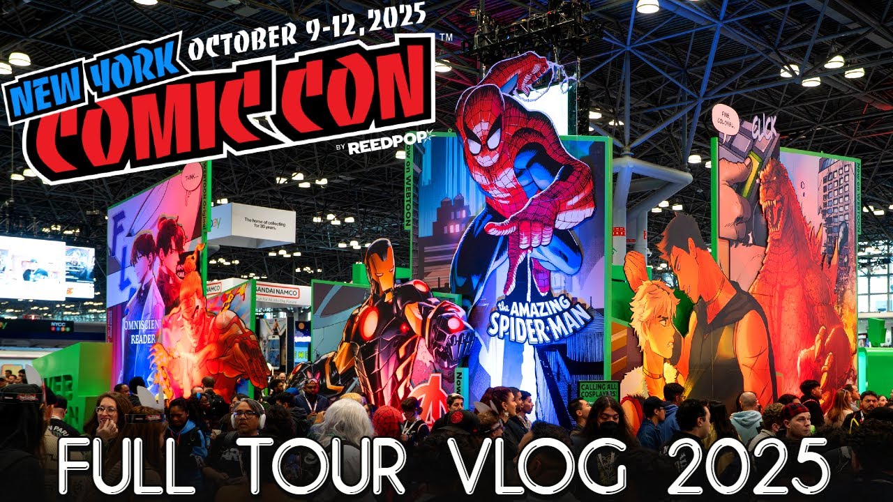 Лучший видеоблог о путешествиях по NYCC 2025: захватывающие моменты и непревзойденное веселье!
