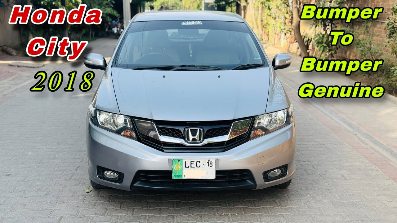 Honda City 2018 | Bumper To Bumper Genuine | Awais Motors Faisalabad