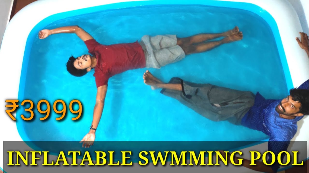 Inflatable Swimming Pool (Spa) Giant Bathtub 10 Ft l Unboxing
