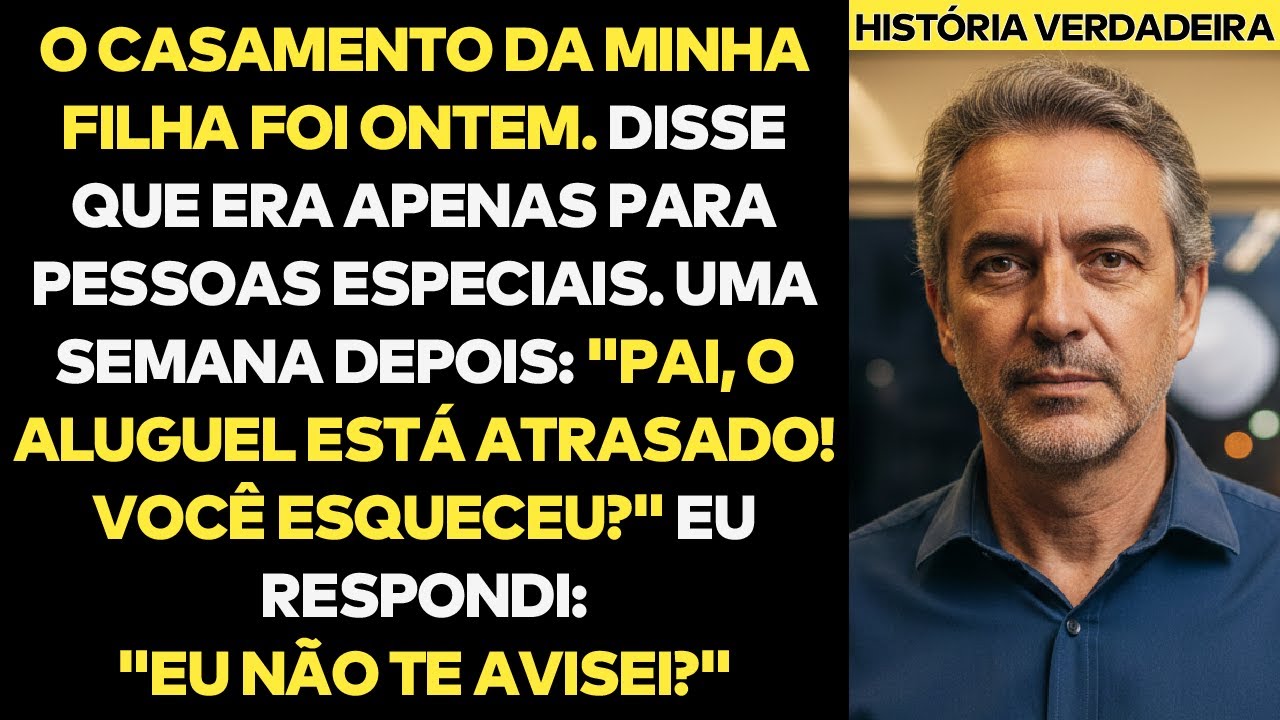 O Casamento Da Minha Filha Foi Ontem Só Para VIPs. Uma Semana Depois..